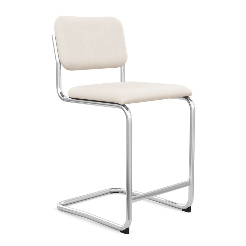 Cesca Stool with Upholstered Seat and Back