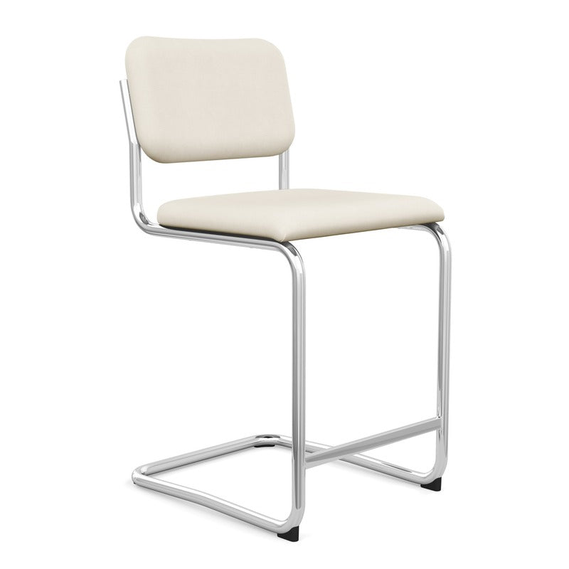 Cesca Stool with Upholstered Seat and Back