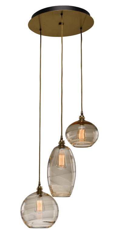 Misto Round Multi-Light Pendant Light