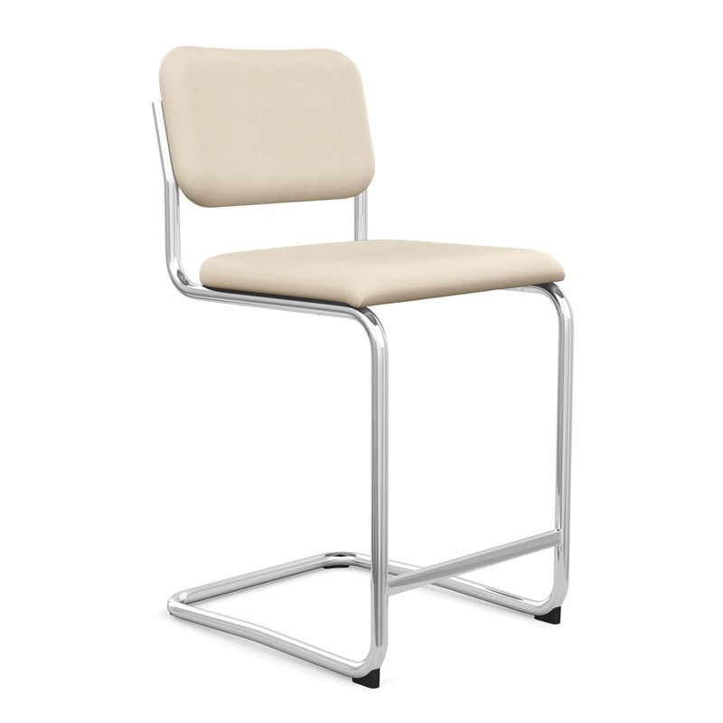 Cesca Stool with Upholstered Seat and Back