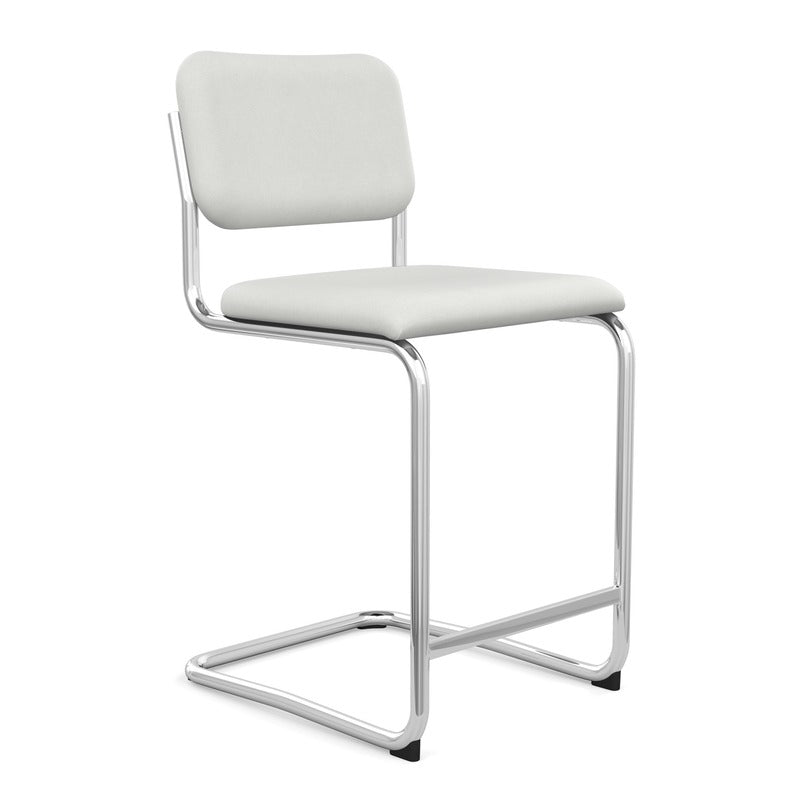 Cesca Stool with Upholstered Seat and Back