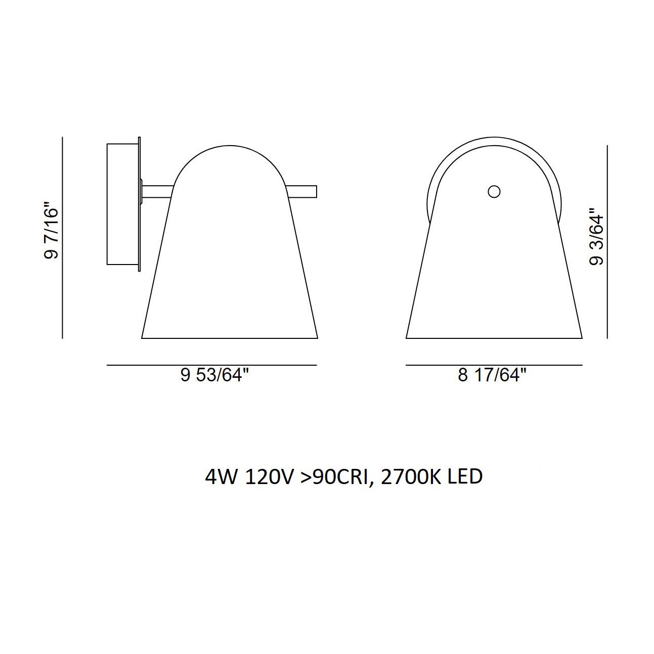 Sino LED Wall Sconce