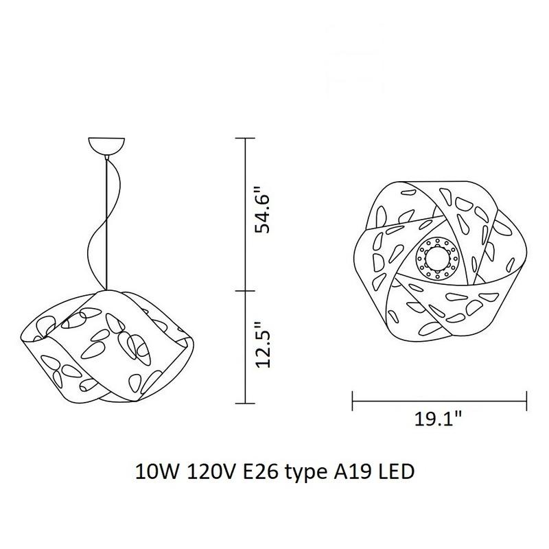 Bios Nodo Pendant Light