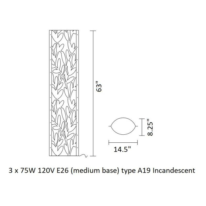 Dafne Tube Floor Lamp