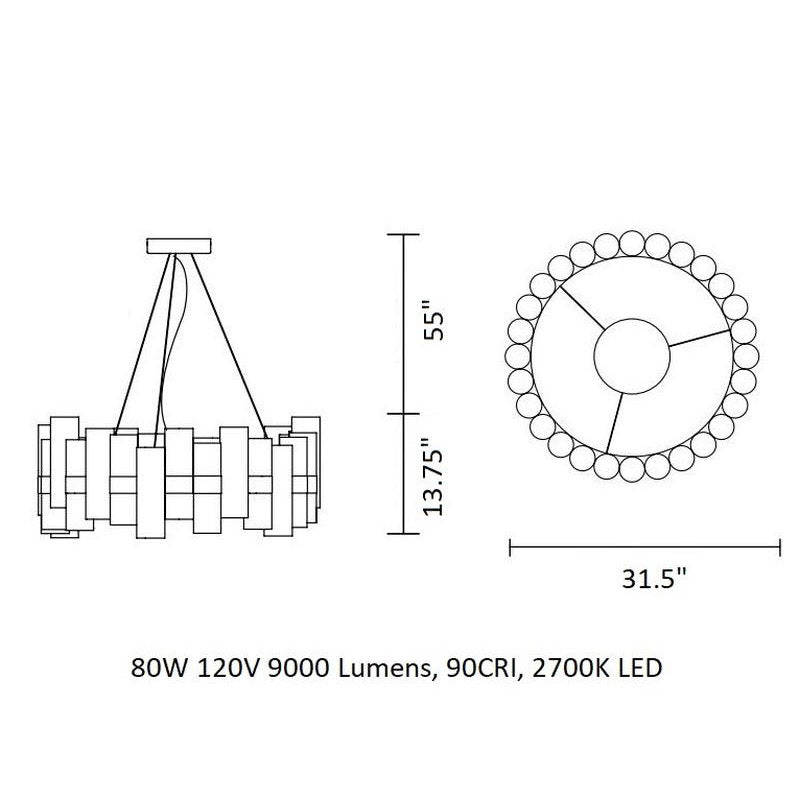 La Lollo Pendant Light