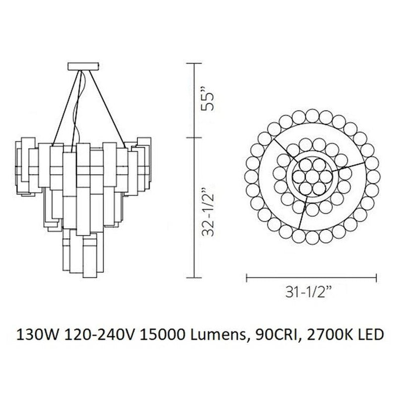 La Lollo Pendant Light