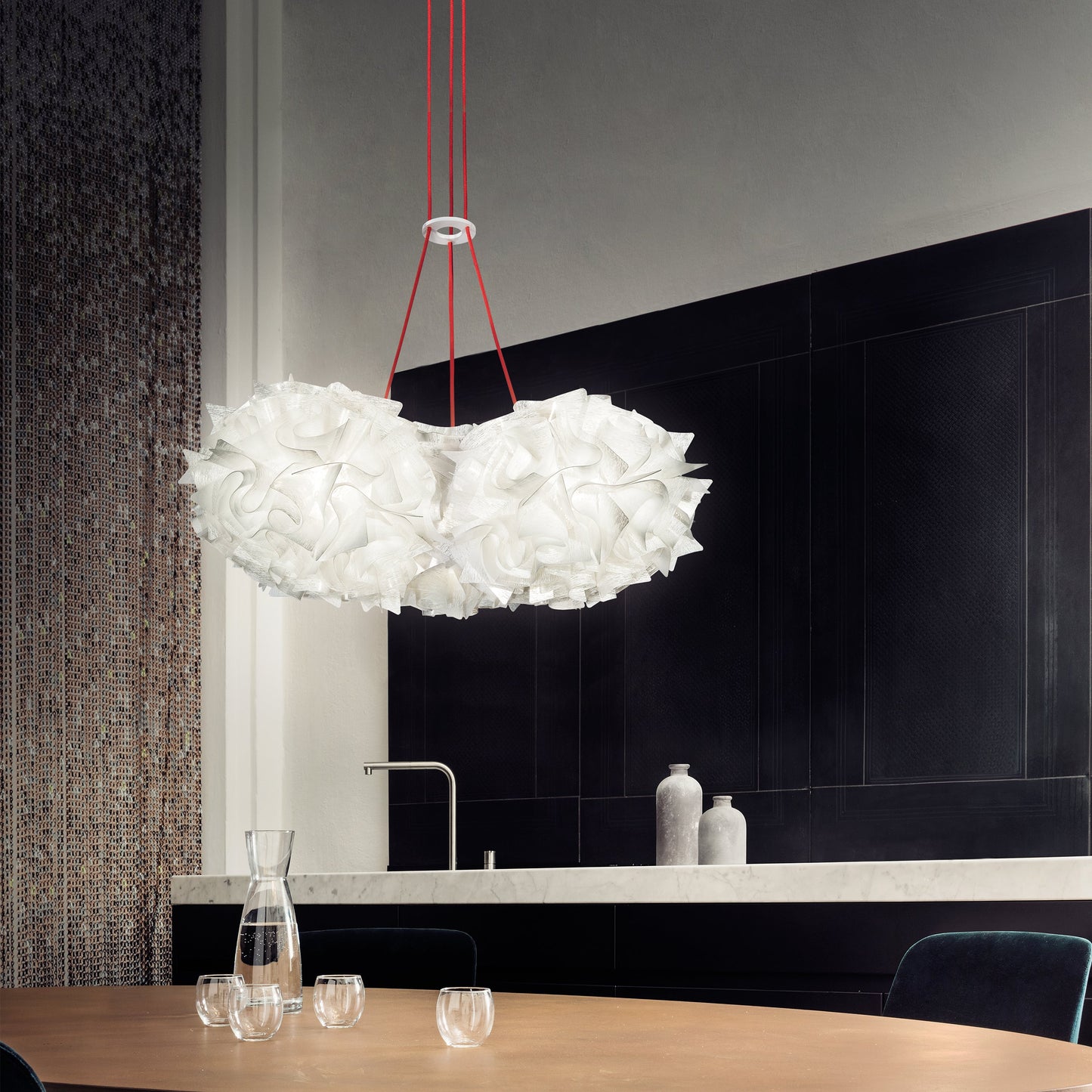 Veli Mini Trio Couture Pendant Light