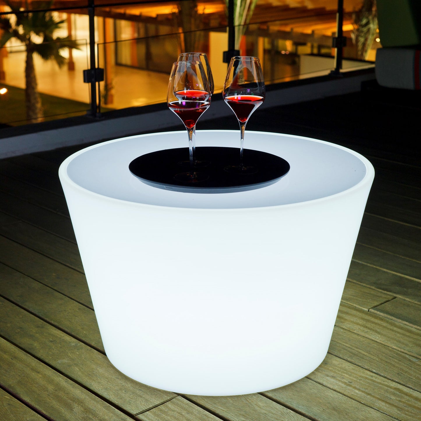 Bass Illuminated Bluetooth LED Outdoor Coffee Table