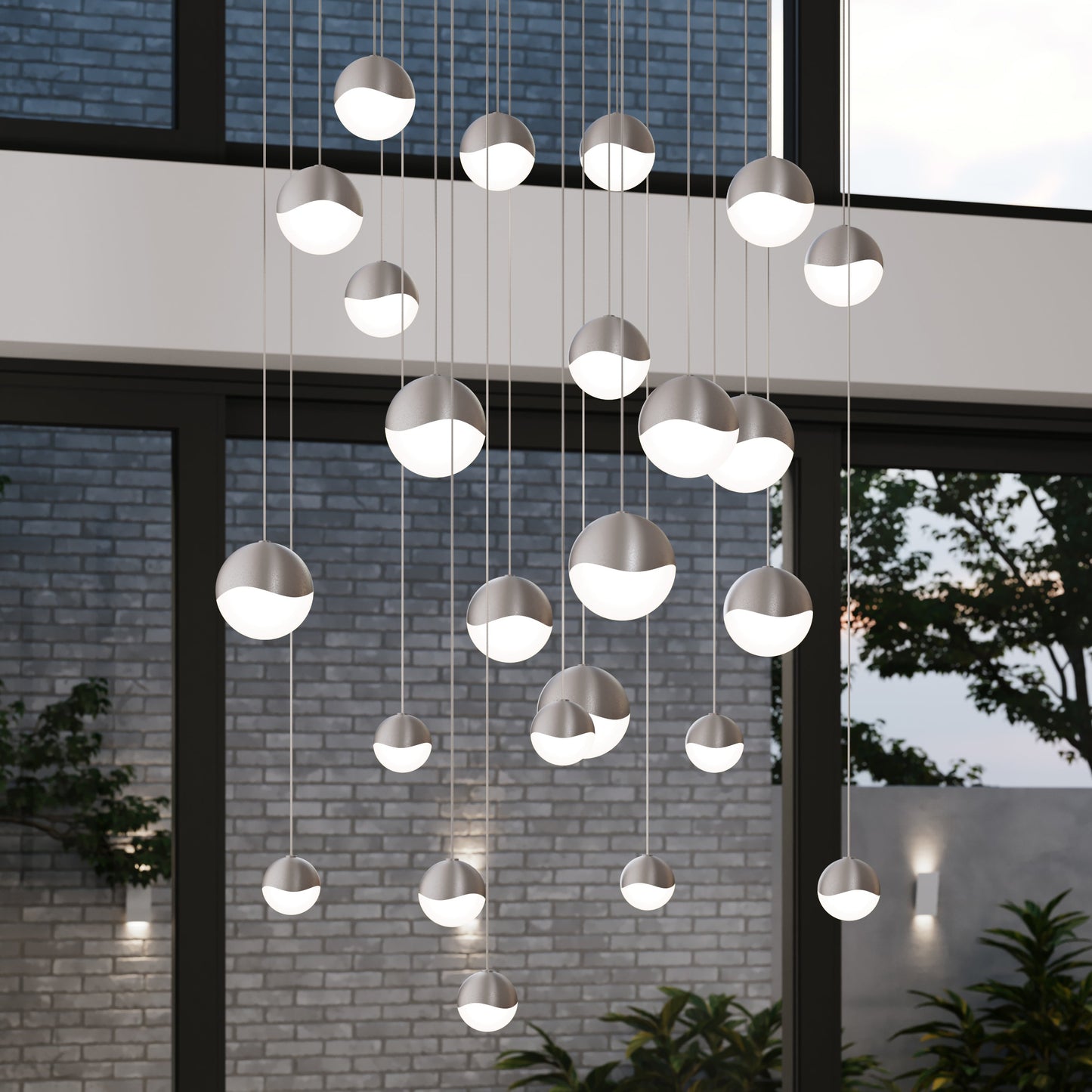 Grapes Twenty Four Light Multi Pendant Light