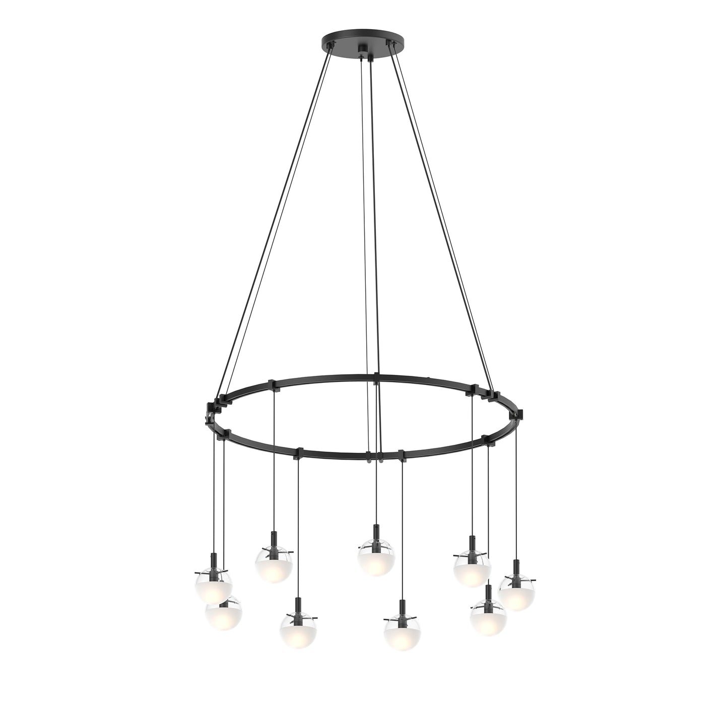 Suspenders Ring Multi Light Pendant Light