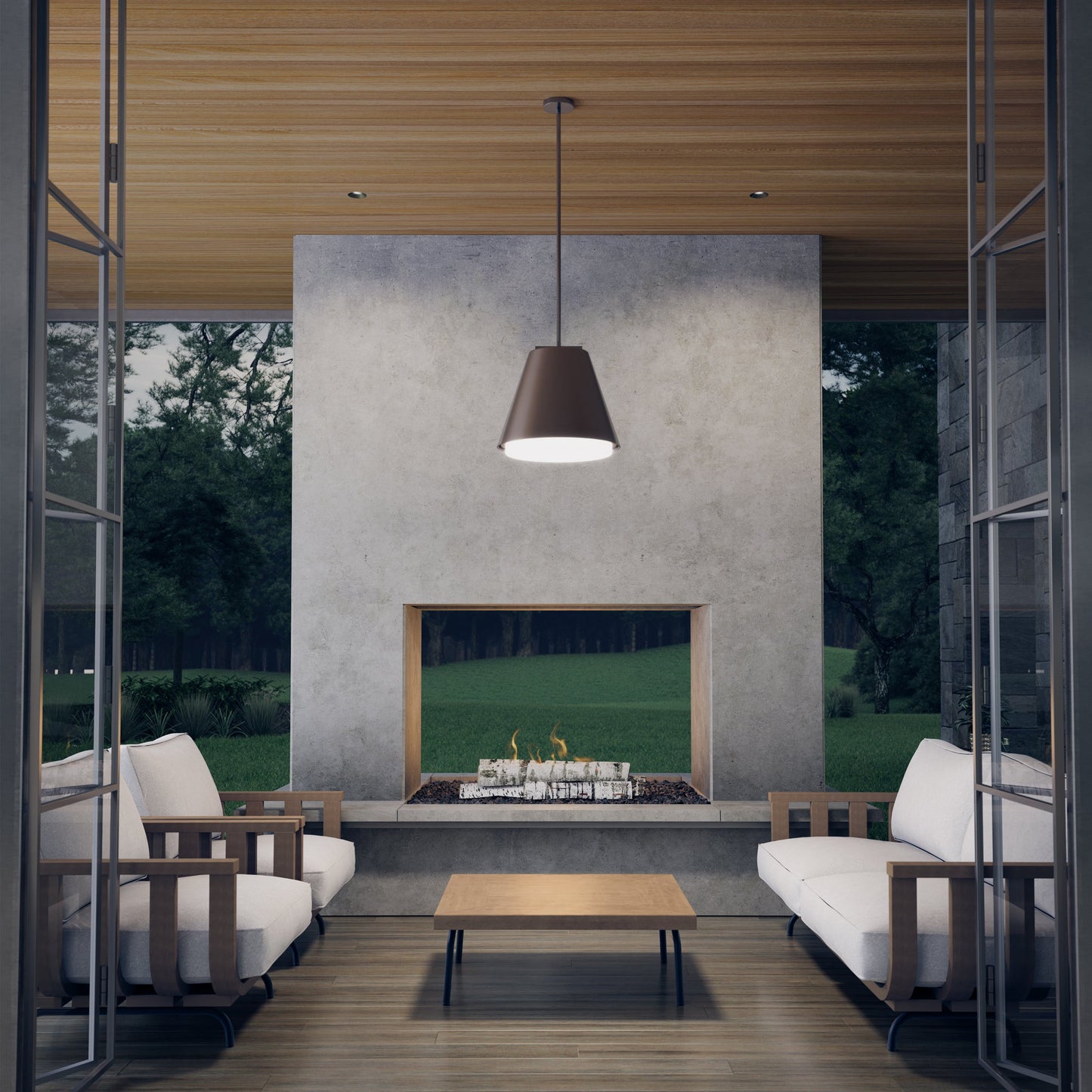 Bowman Outdoor Pendant Light