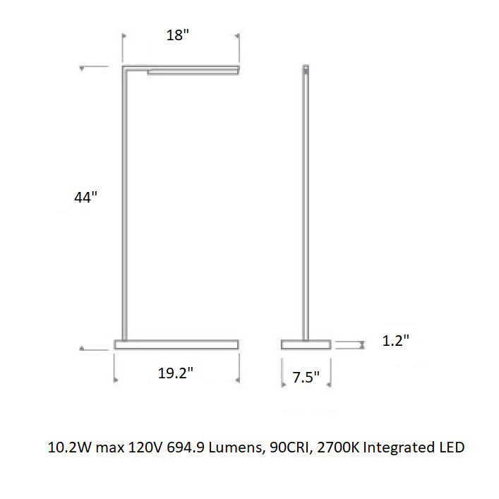 Klee 43 Floor Lamp