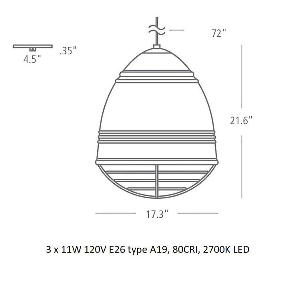 Loft Grande Pendant Light