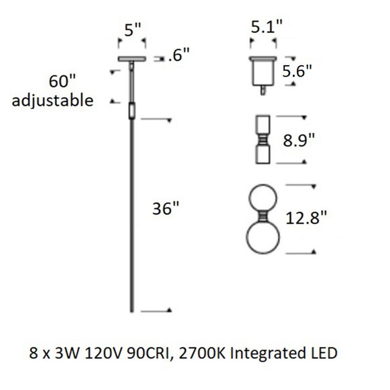 ModernRail Pendant Light