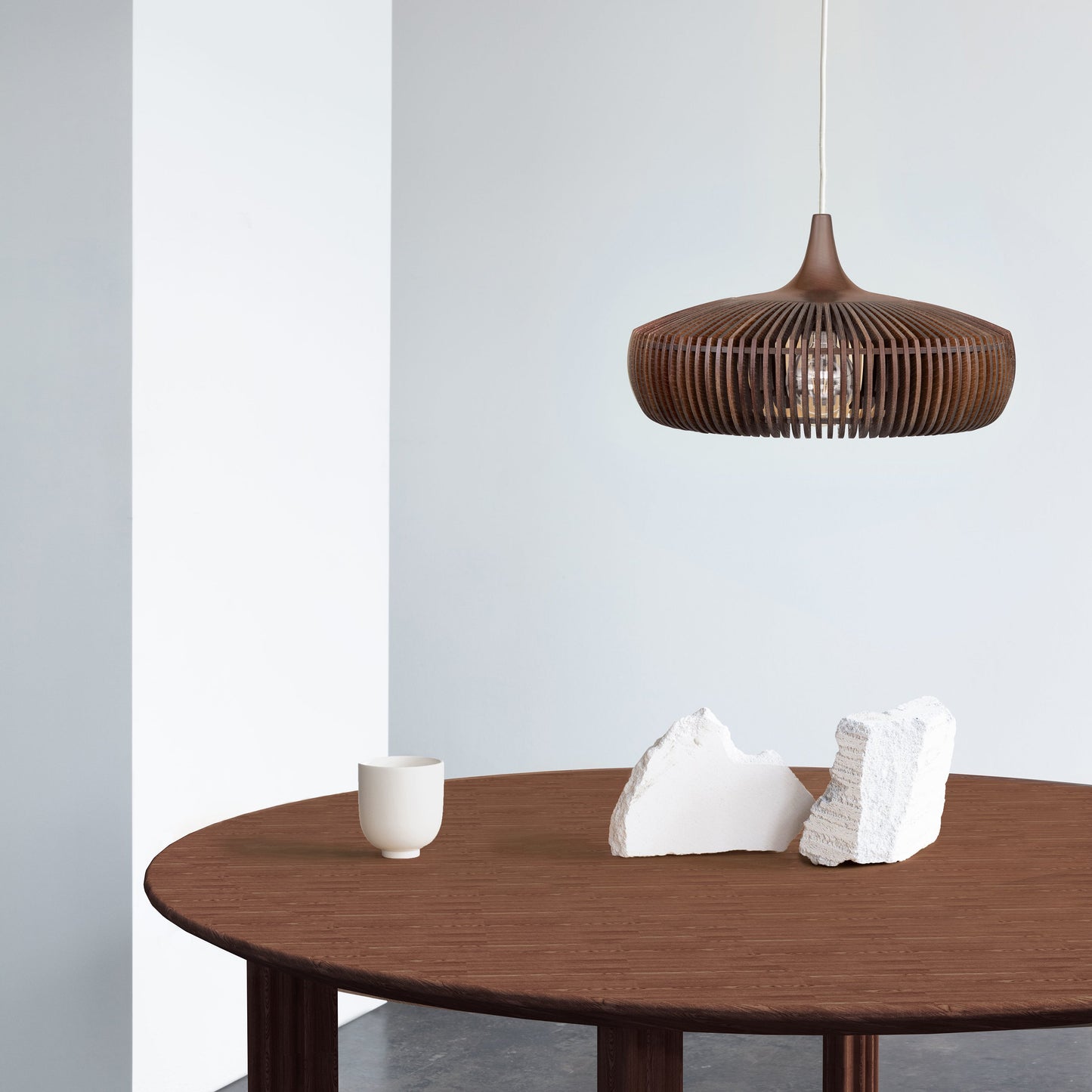 Clava Dine Wood Pendant Light