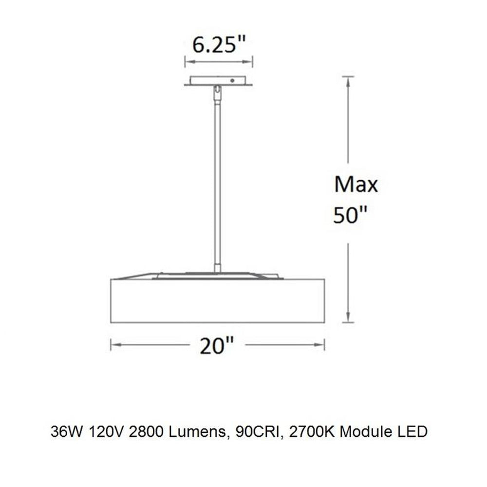 Manhattan LED Pendant Light