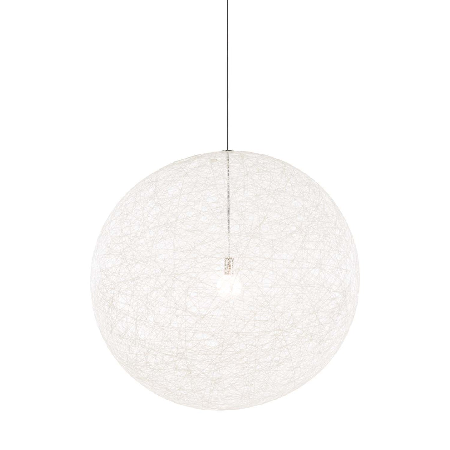 White / Large: 41.3 in diameter Random II Pendant Light OPEN BOX