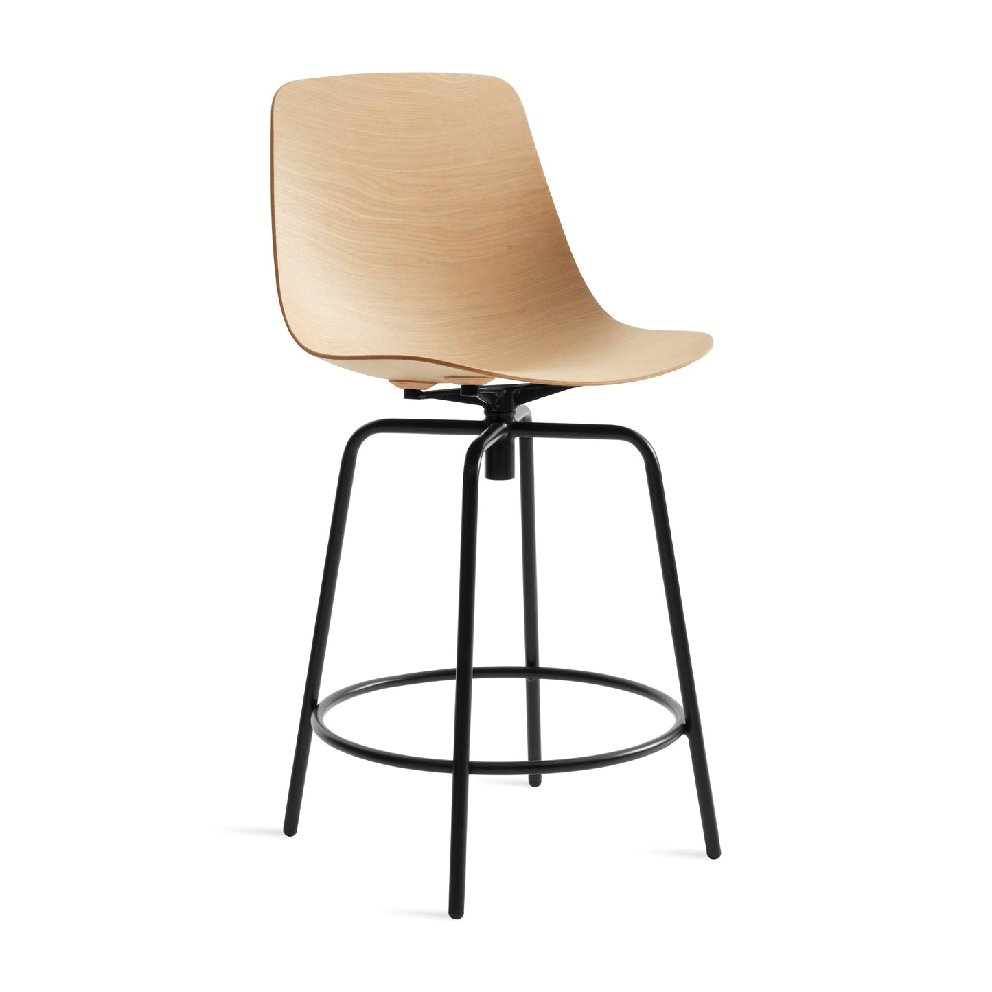 Clean Cut Swivel Stool